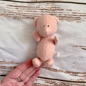 Floral & Fawna organic handmade piggy toy! Brand new!